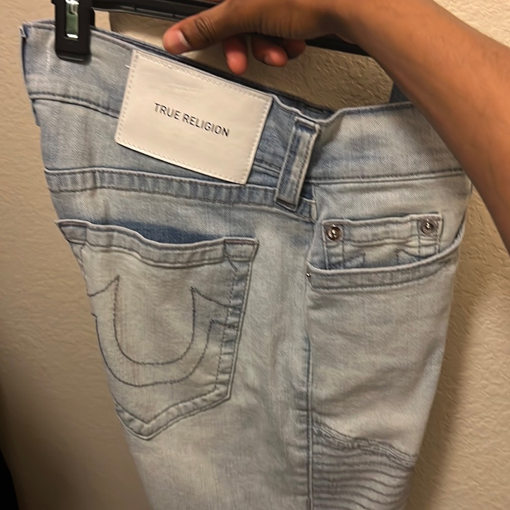 Tru Religion Blue Moco Jeans 34w